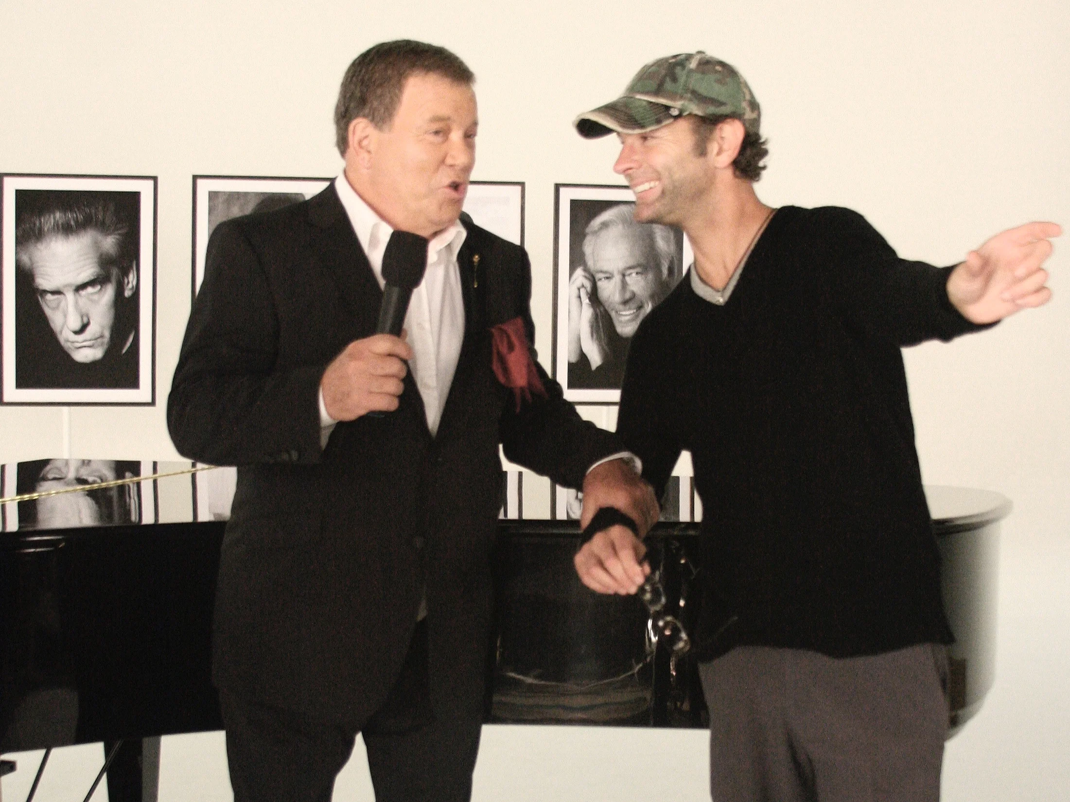 Chris Jaymes & William Shatner at Work