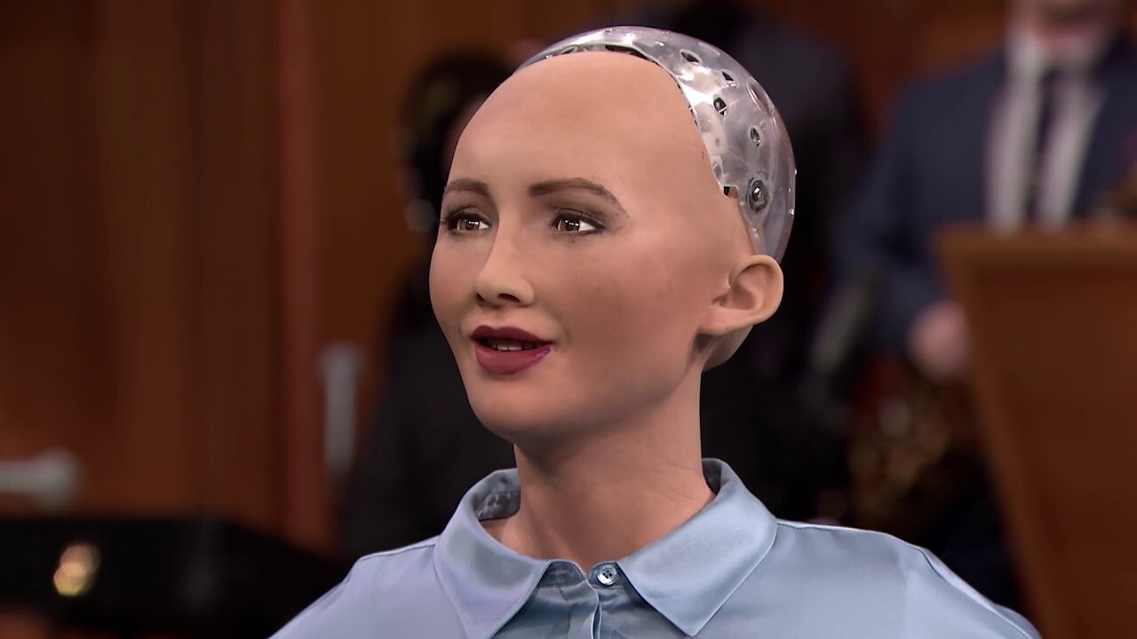 Figure 2: Sophia is a social humanoid robot developed by Hong Kong-based company Hanson Robotics. She was granted Saudi Arabian citizenship on October 25th, 2017.