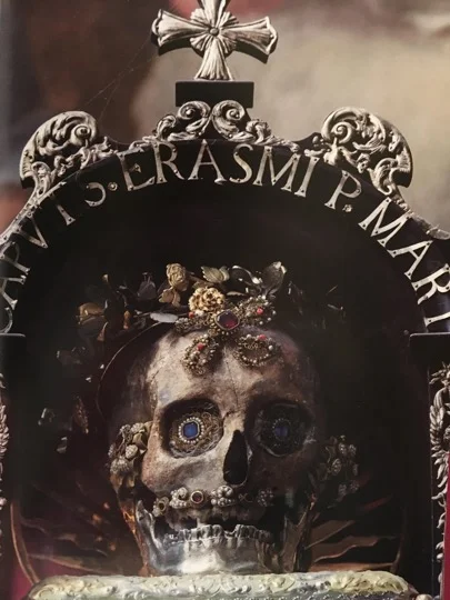 Erasmus , from Koudounaris, Heavenly Bodies, 2013.