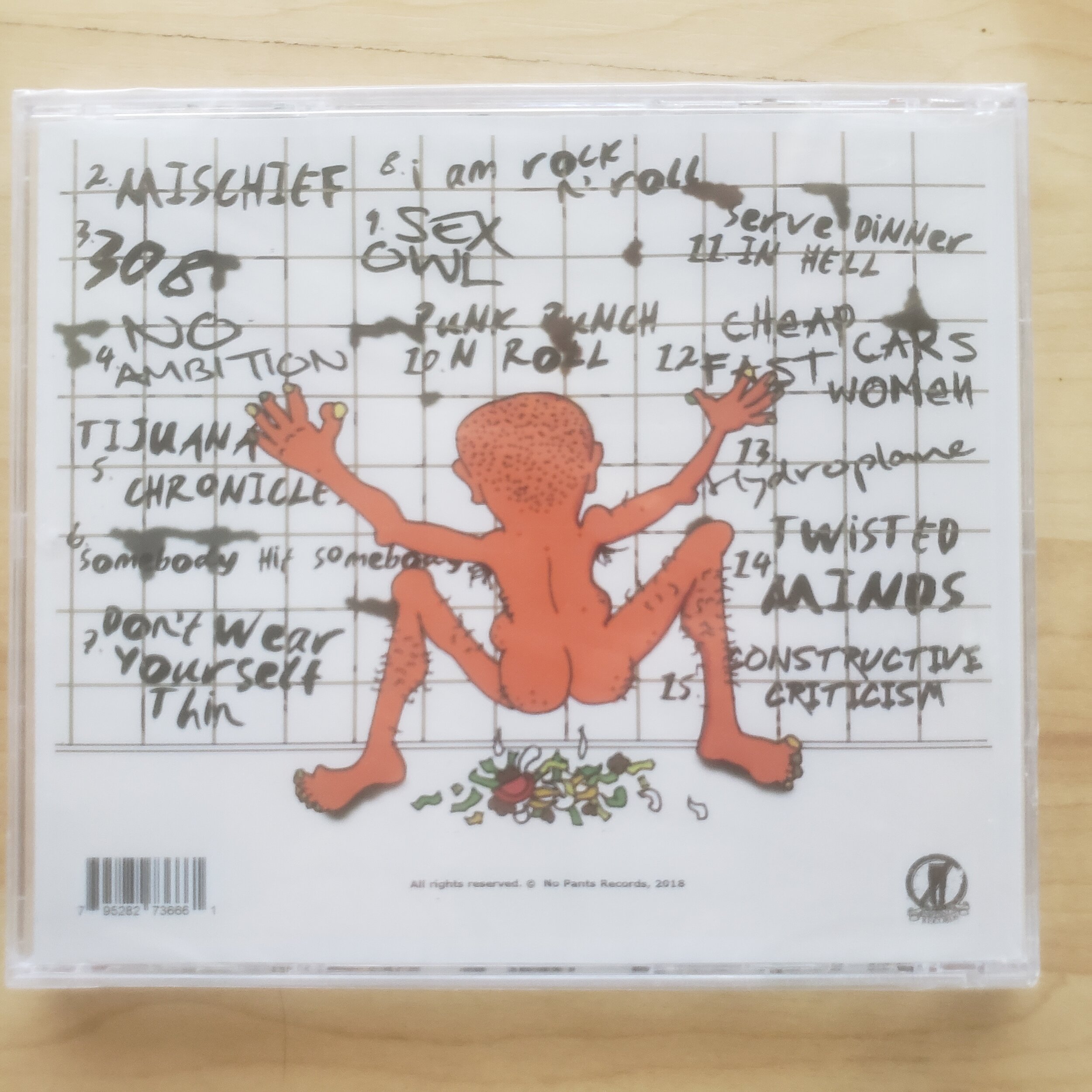 "El Accidente" CD - The Filthy Lowdown