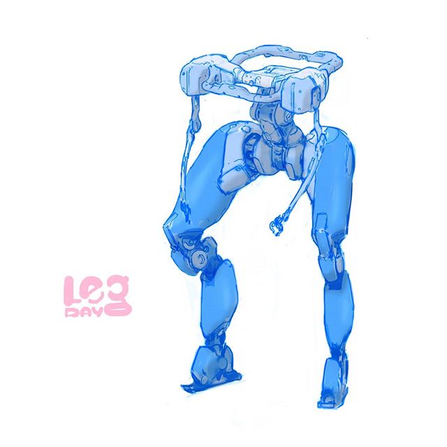 To this robo, every day is leg day!

#legday #scifi #scifiart #mech #marchofrobots #hardsurface #digitalart #design #artistsoninstagram #conceptart