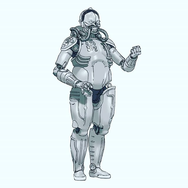 Mad Max (2015) Metropolis (1927) mash-up sketch of &quot;Maschinen-Joe&quot;

#madmaxfuryroad #immortanjoe #metropolis #marchofrobots2019 #hardsurface #marchofrobots #artistsoninstagram #conceptart