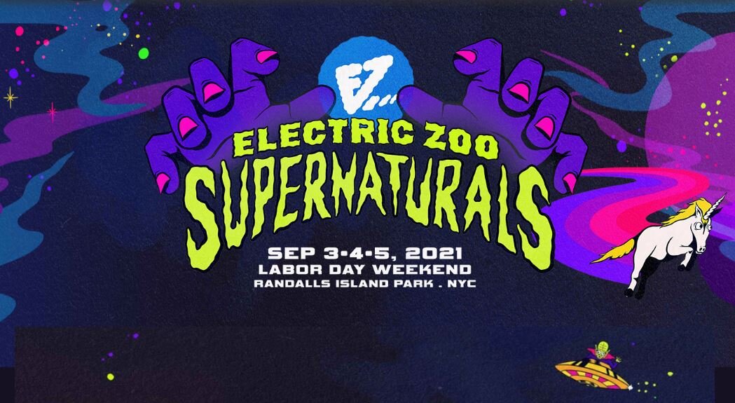 electric zoo supernaturals 2021 flyer