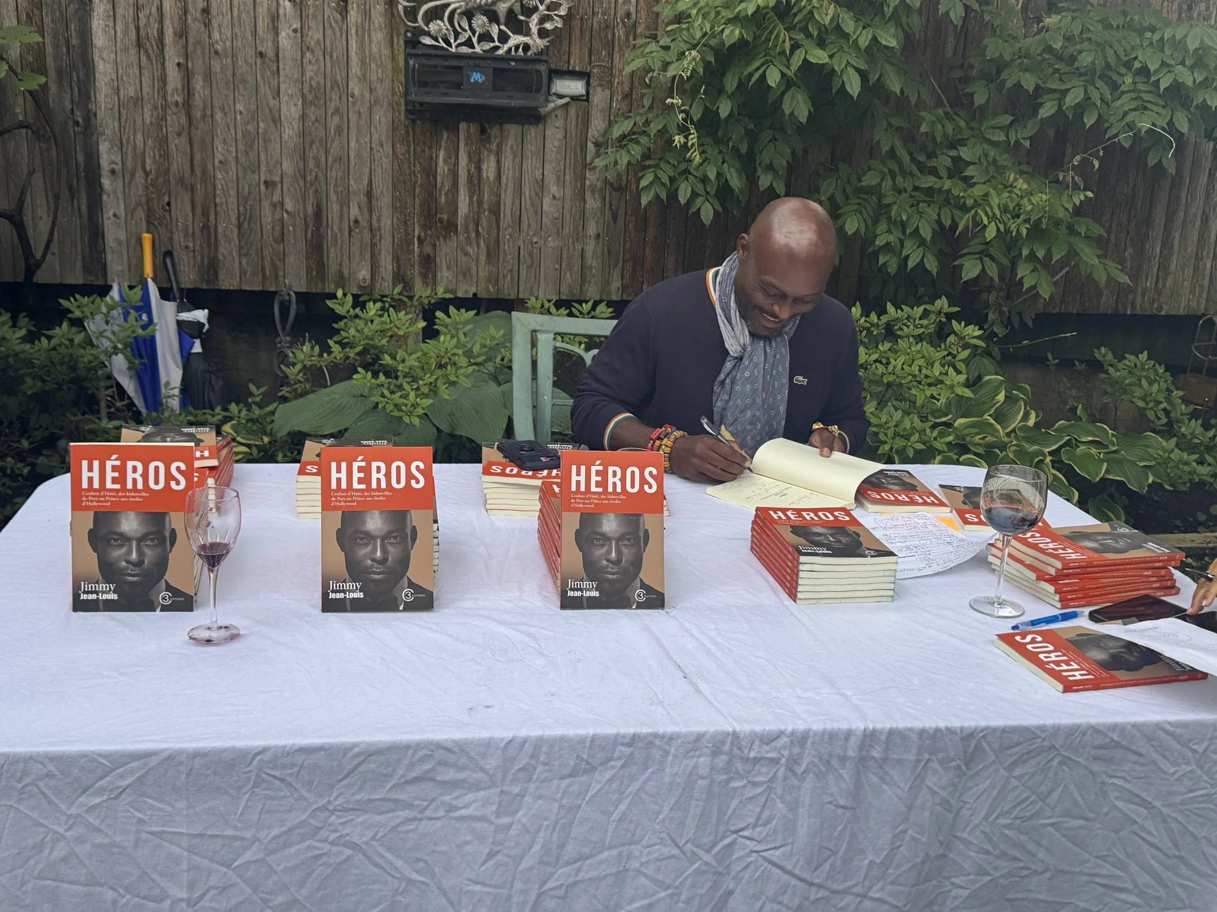 Jimmy Jean-Louis Book Signing 6-14-2025