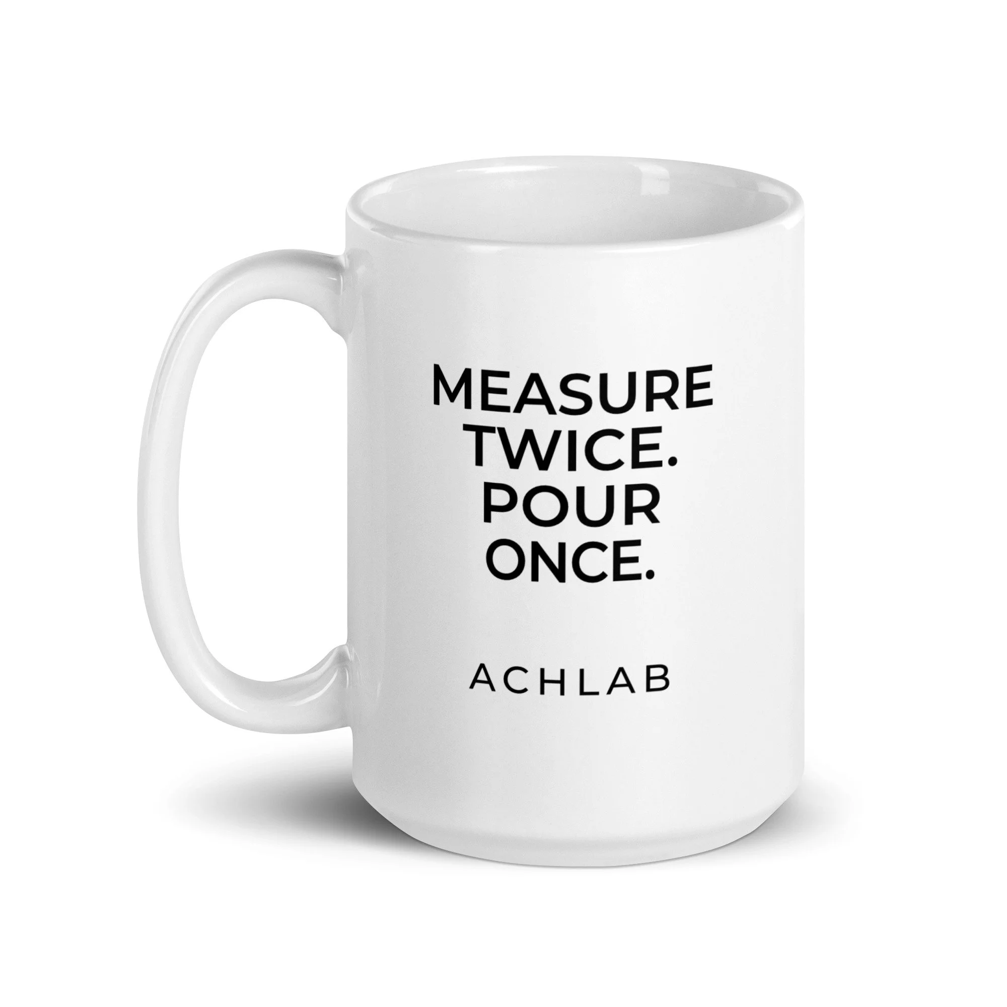 ACHLAB Signature Collection No. 004 | Measure Twice. Pour Once.