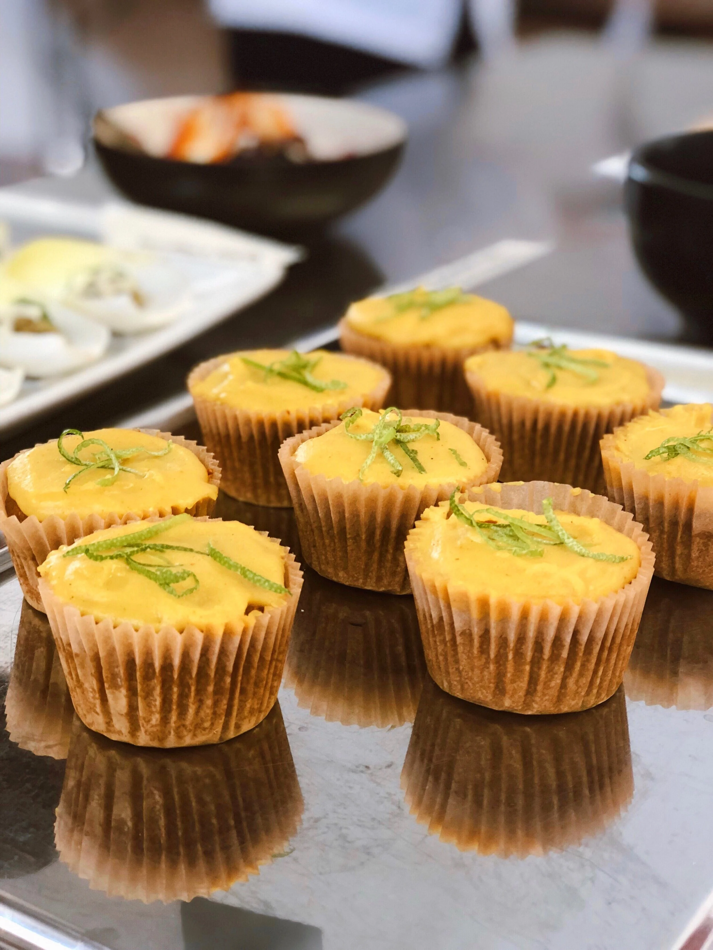 Coconut Turmeric Cupcakes
