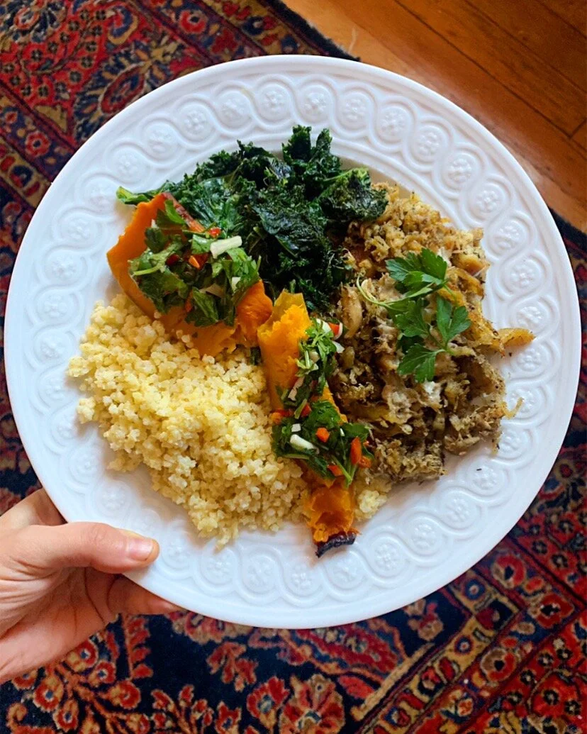 Crispy Za'atar Broken Chicken