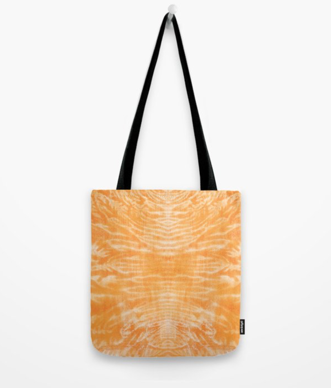 Coral Fire Tote Bag
