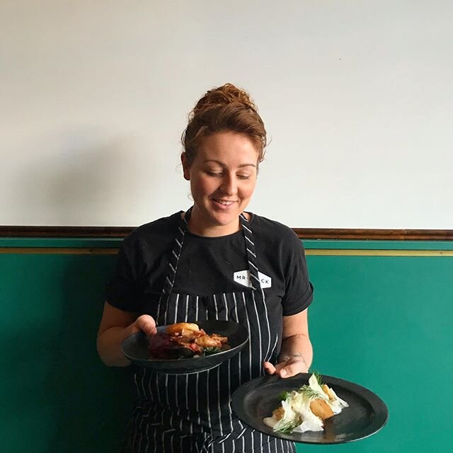 Lots of new dishes on the menu this week and conveniently some spots still available over the weekend. Book a table and join us in admiring Emma&rsquo;s handiwork