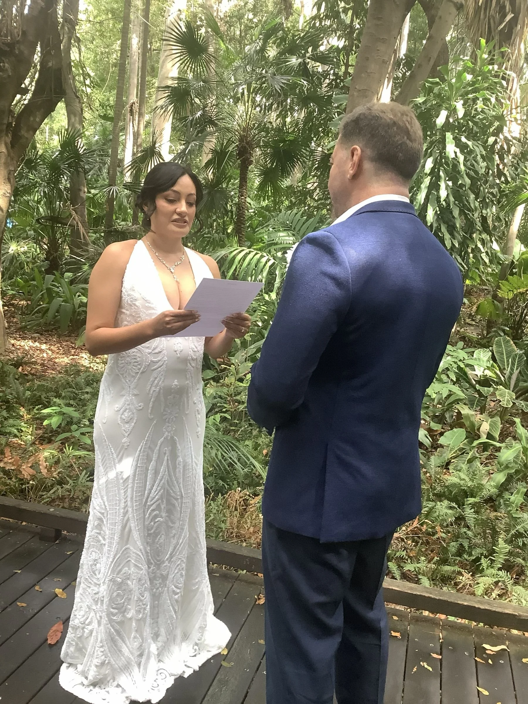 Brisbane City Botanic Gardens legals only Wedding_Trudy the Brisbane Marriage Celebrant