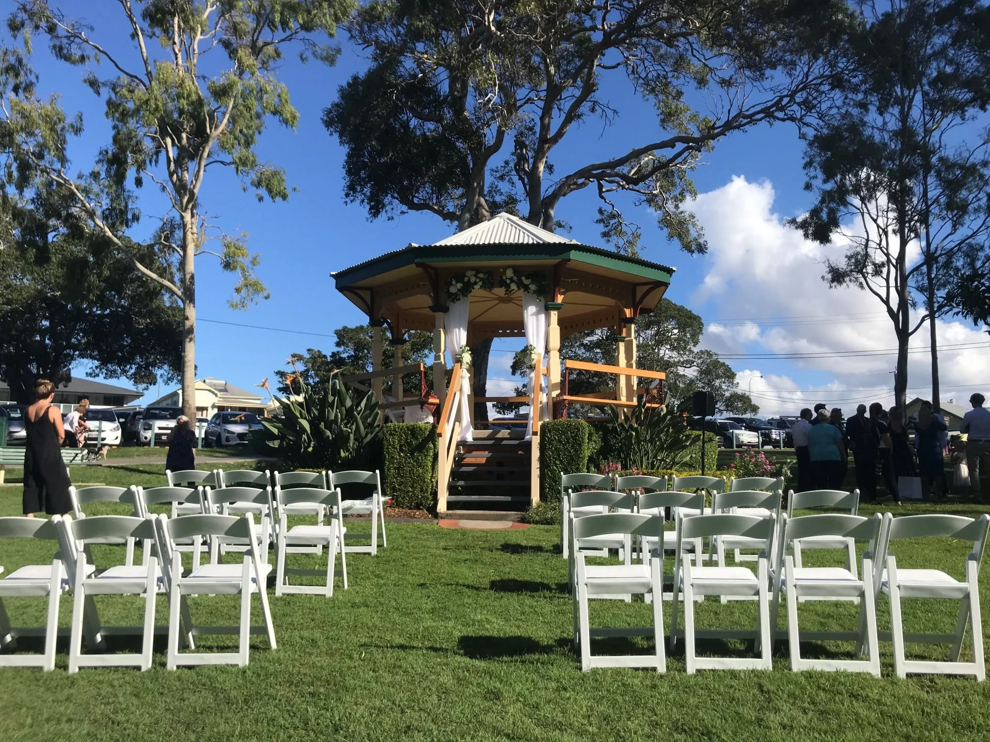 Moora Park Rotunda Shorncliffe Wedding Brisbane Celebrant