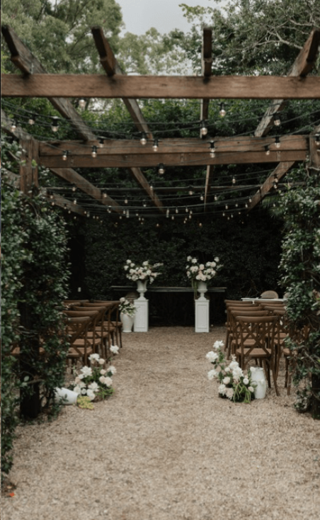 Hillstone St Lucia Courtyard Wedding Ceremony venue Brisbane