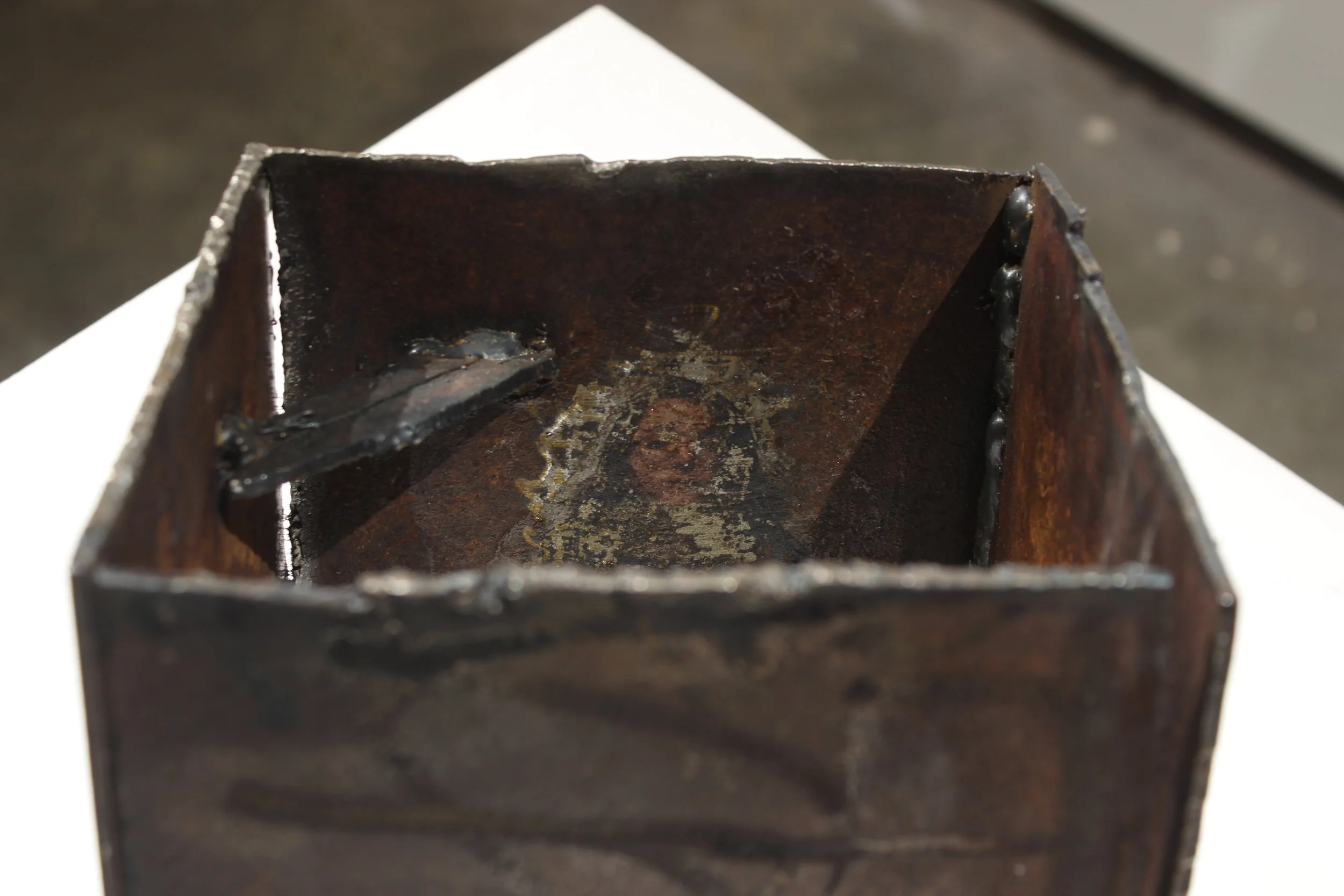 Self Portrait, 2018, 9"x7"x7"