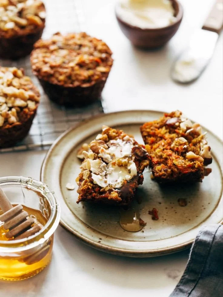 Gluten-free Carrot Cake Muffins