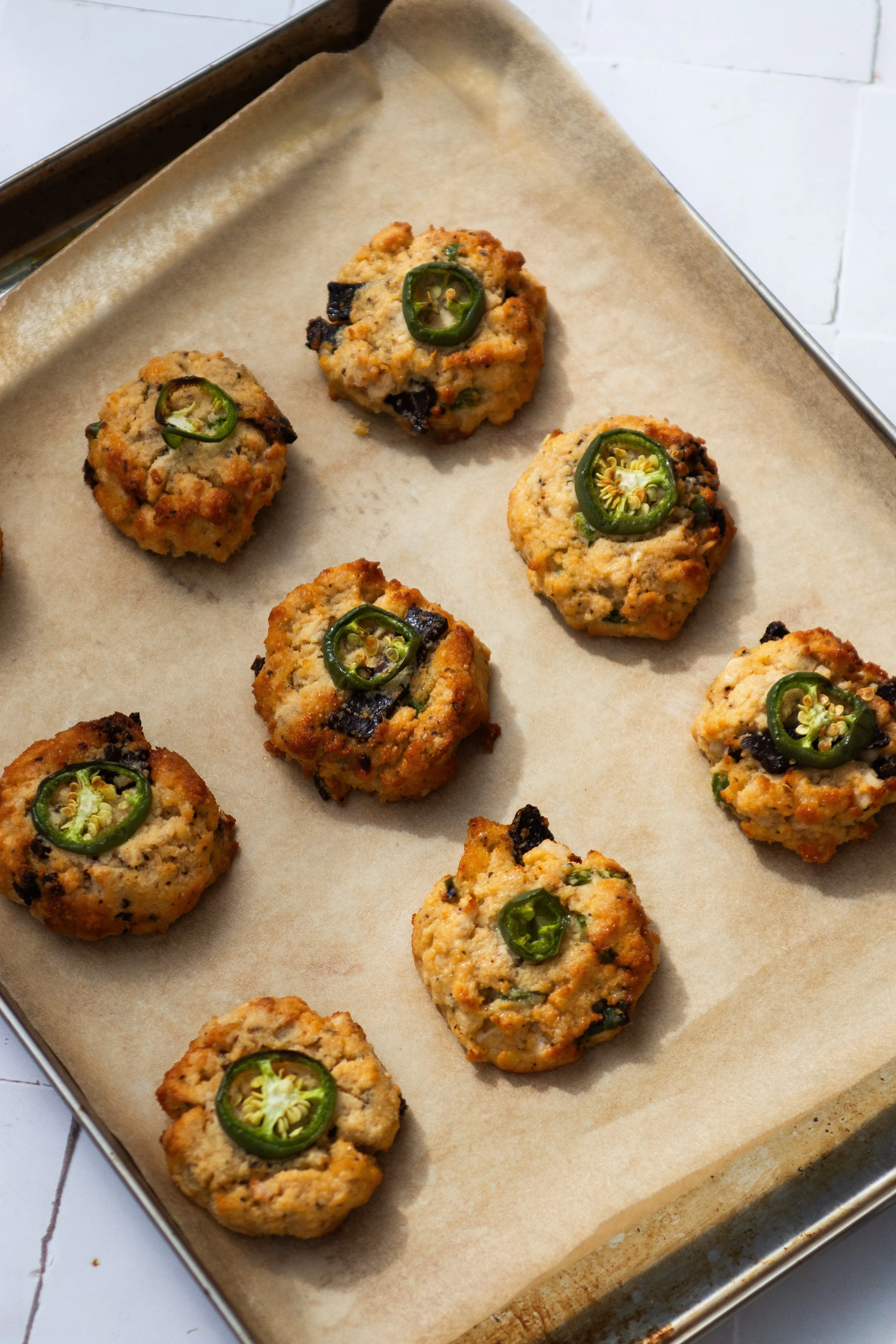 Savoury Breakfast Biscuits [30g protein/serve]