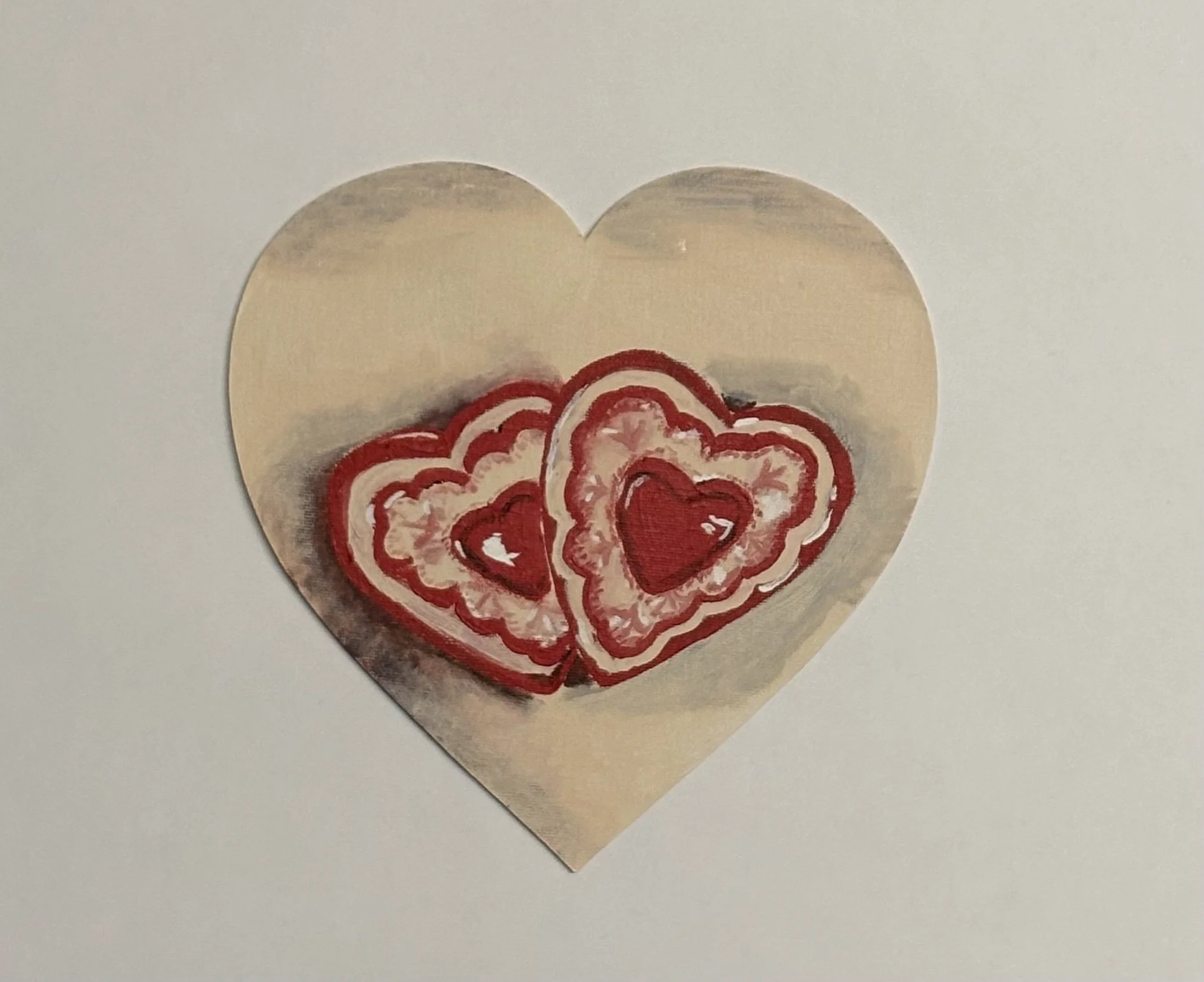 Heart Shaped Trinket Box From Goodwil