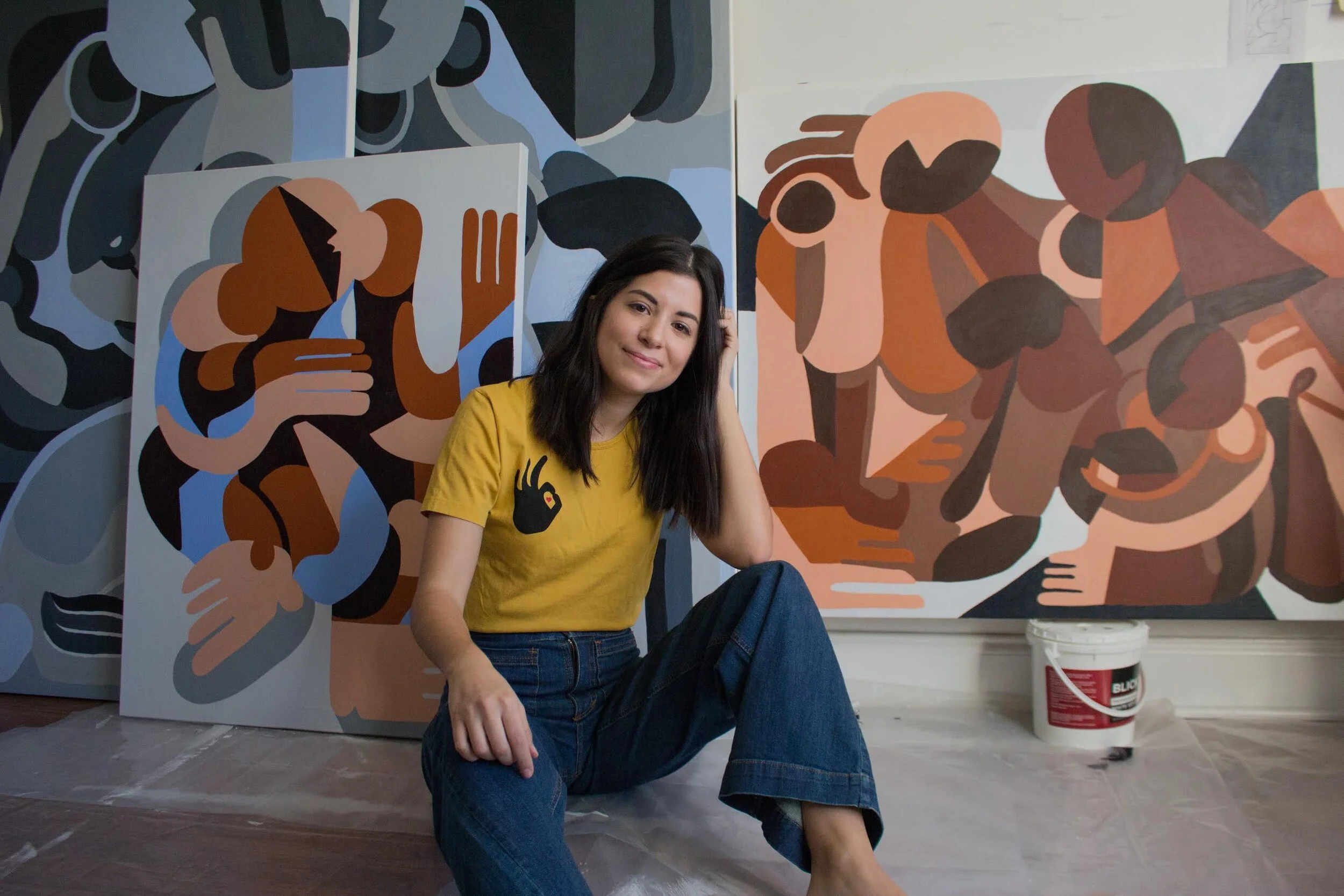 Liz Flores, Painter & Muralist