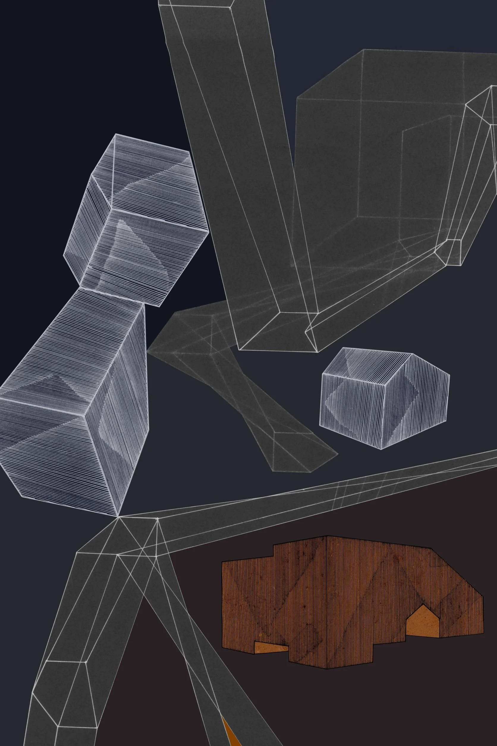  Phosphenes #1 | 2021 | Digital print to vinyl on acrylic panel | unique state | 80 x 120 cm 