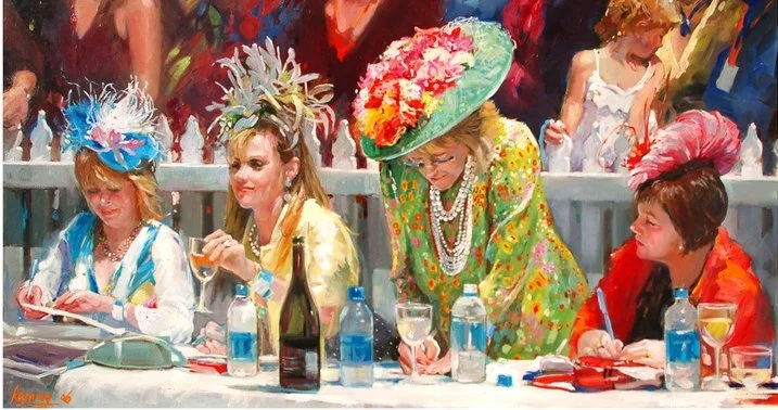 Judging Fashions on the Field, Mornington Cup (sold)