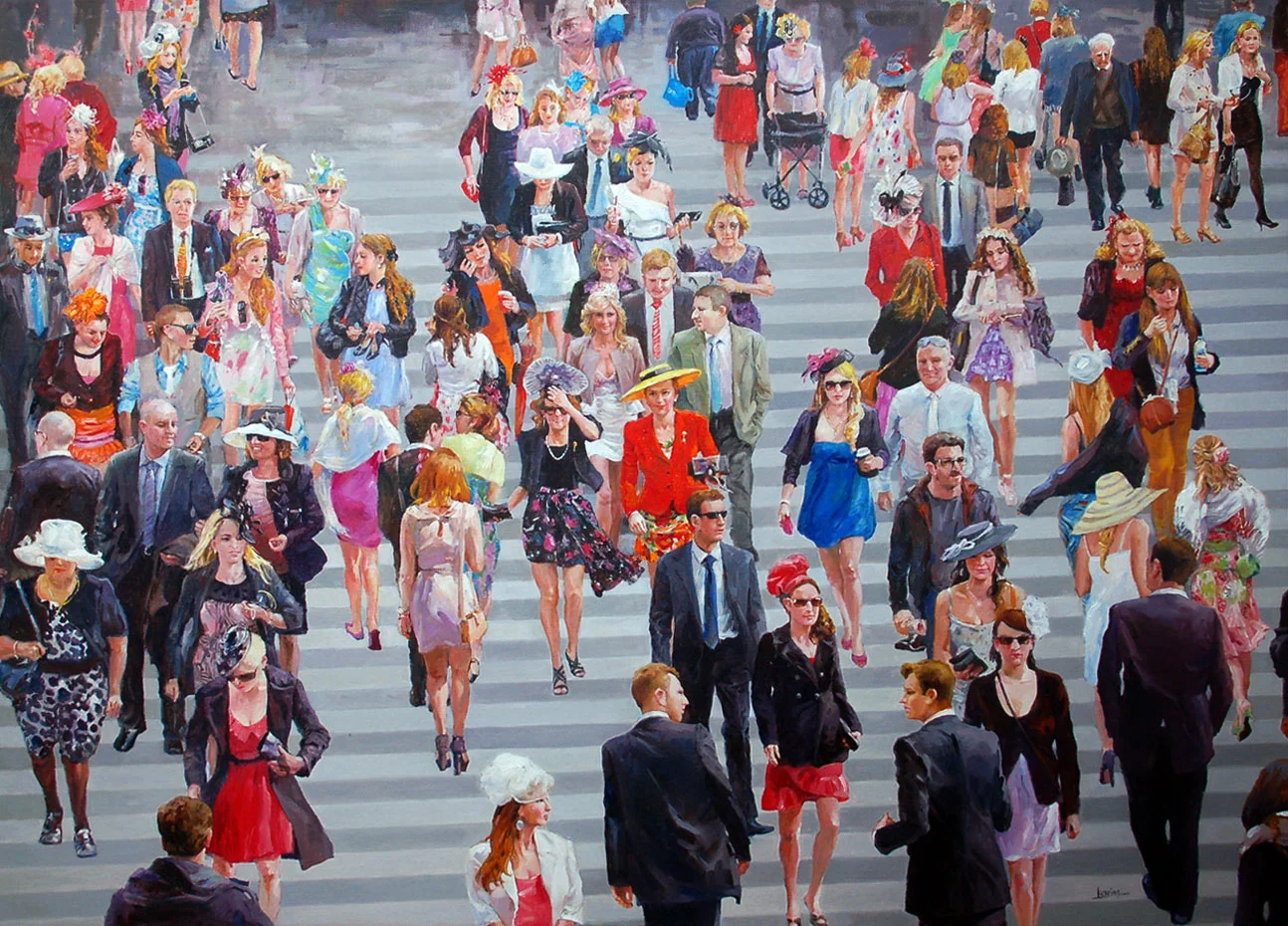 Crossing the Road (sold)