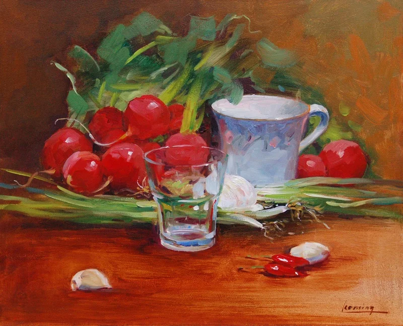 Still Life with Radishes