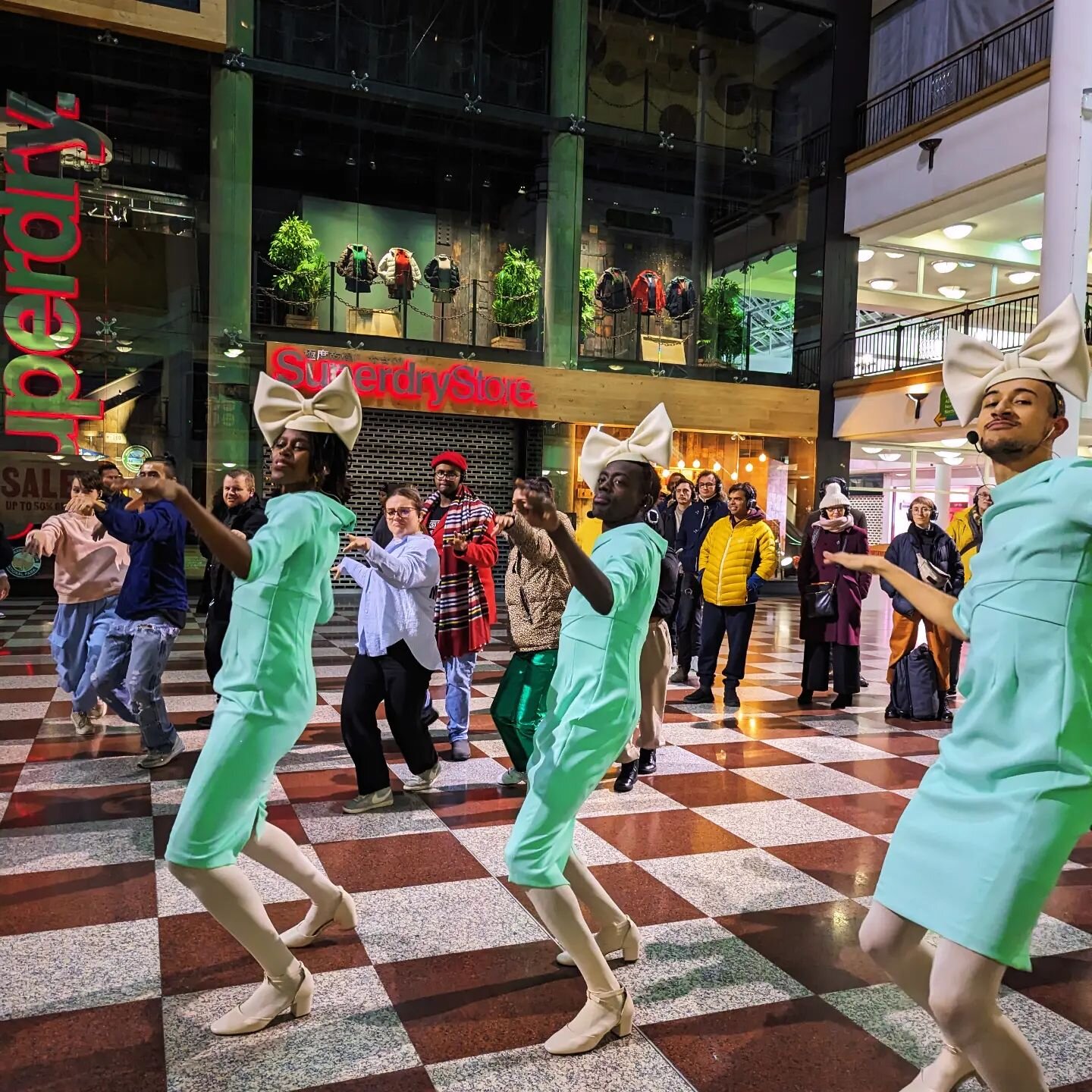 Today's office - Super Normal Extra Natural at the Whitgift Centre in Croydon. Tickets available on Sat &amp; Sun from @theplacelondon website.
.
.
.
#FreelanceLife #SuperNormalExtraNatural #RequardtRosenberg #ThisIsCroydon