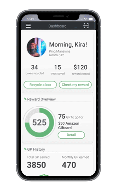 Customer Landing Page