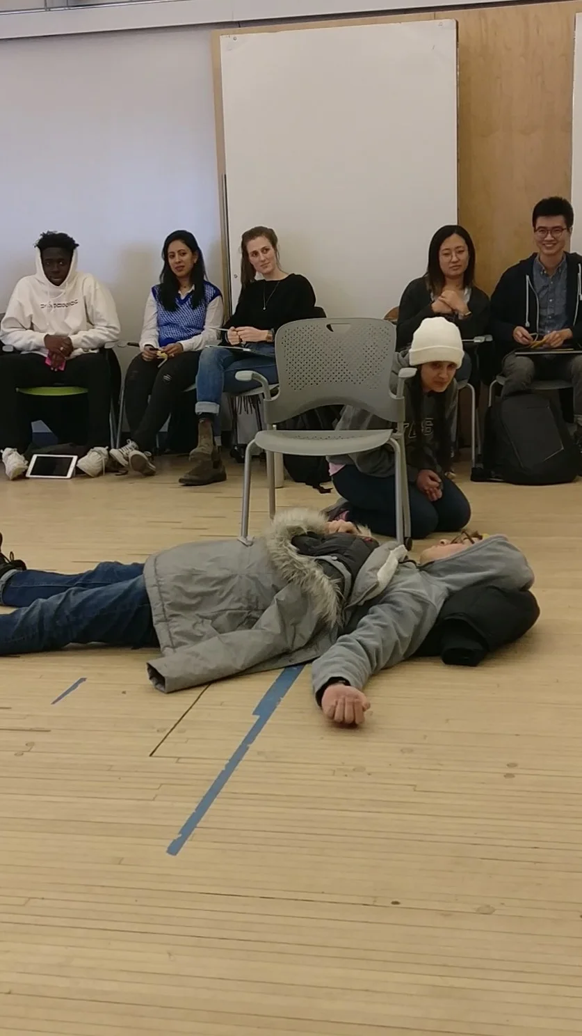 The “CUI” was behind a chair, in this case