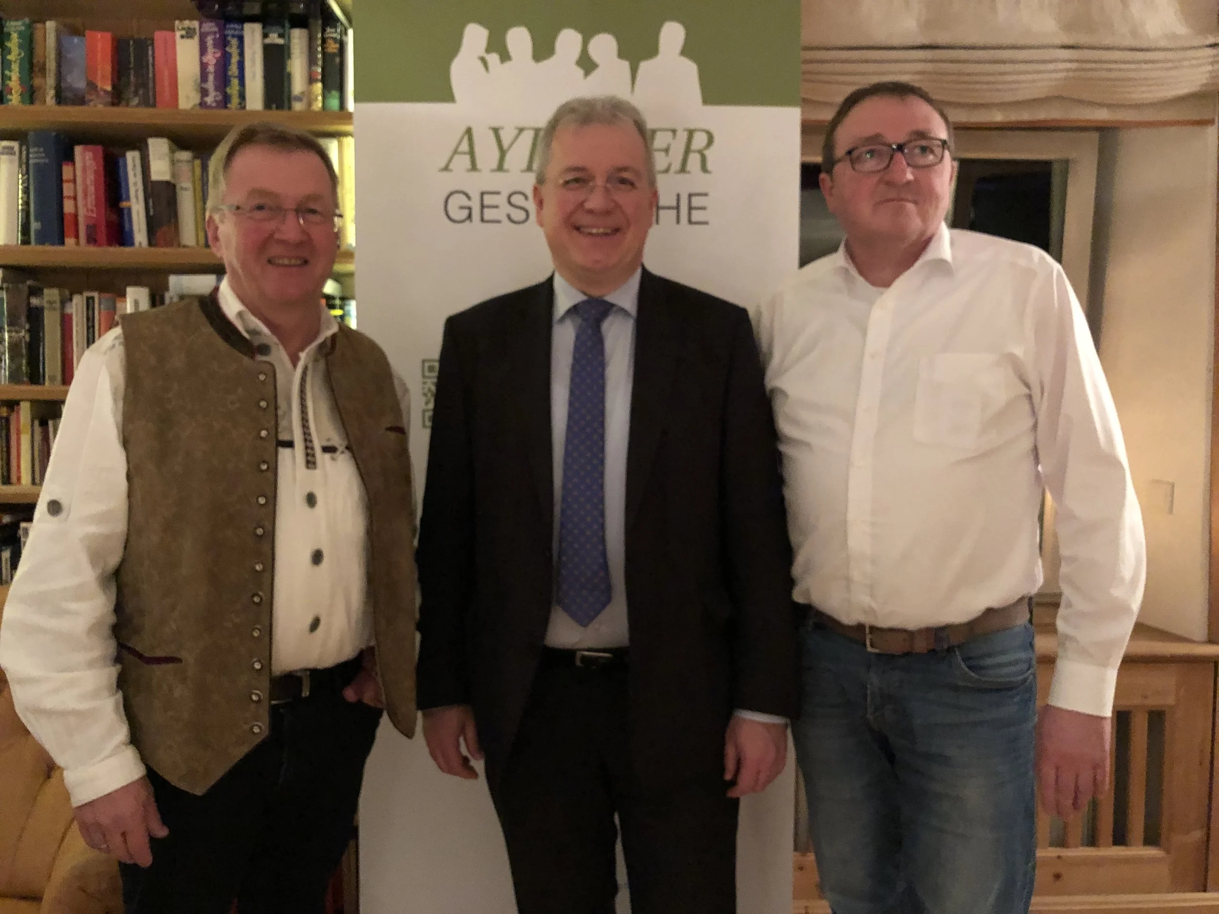 Andreas Westerfellhaus, Markus Ferber und Alois G. Steidel