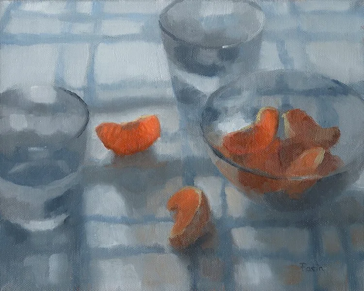 Organic Interruptions, 8x10" oil on canvas, Available