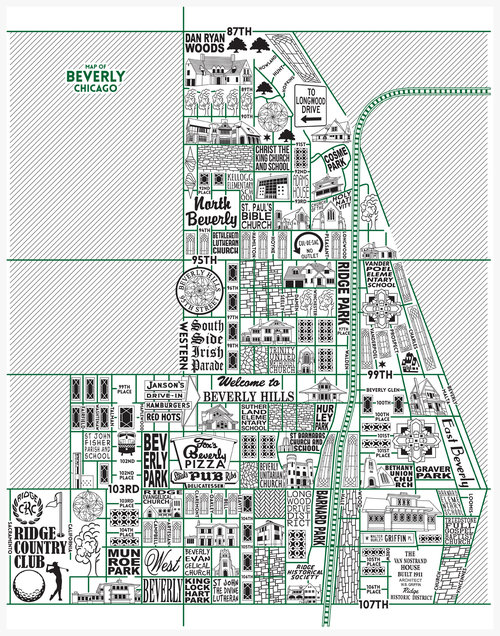Beverly Map -  Purchase a map here