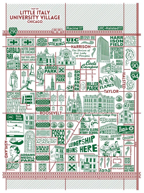 Little Italy Map -  Purchase a map here
