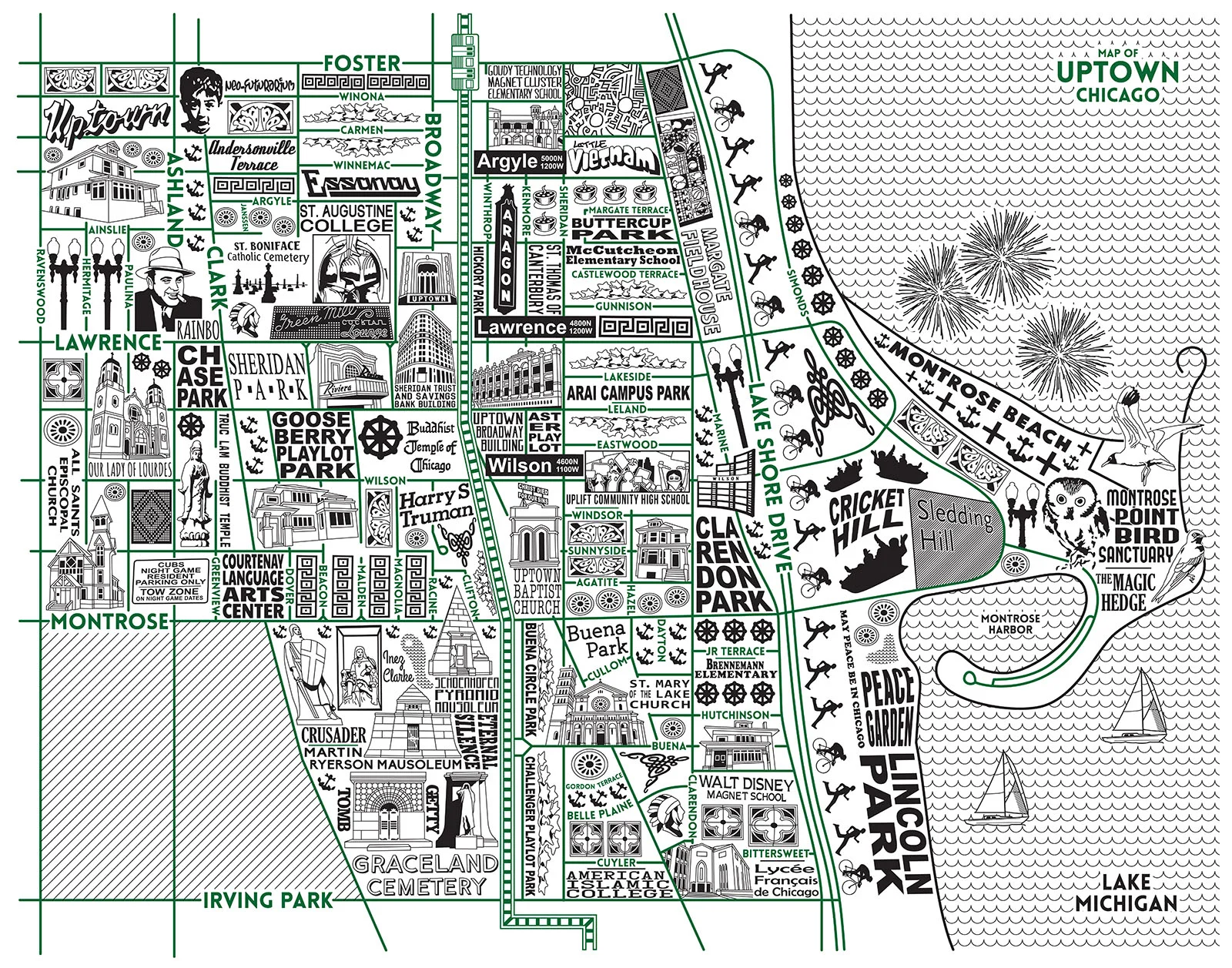 Uptown Map - Purchase a map here