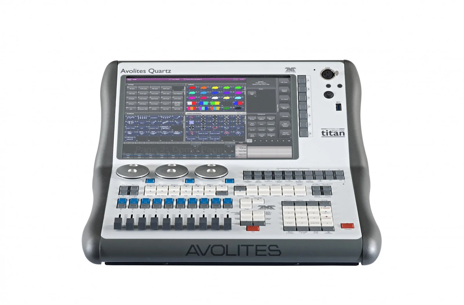 Avolites Quartz with Titan Mobile Wing