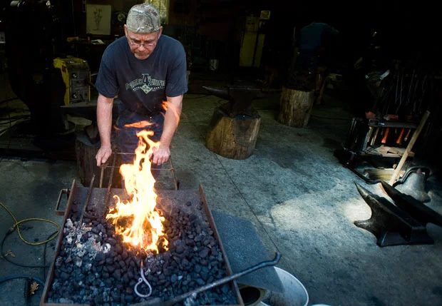 Men of Steel Forge, Article in Winston Salem Journal
