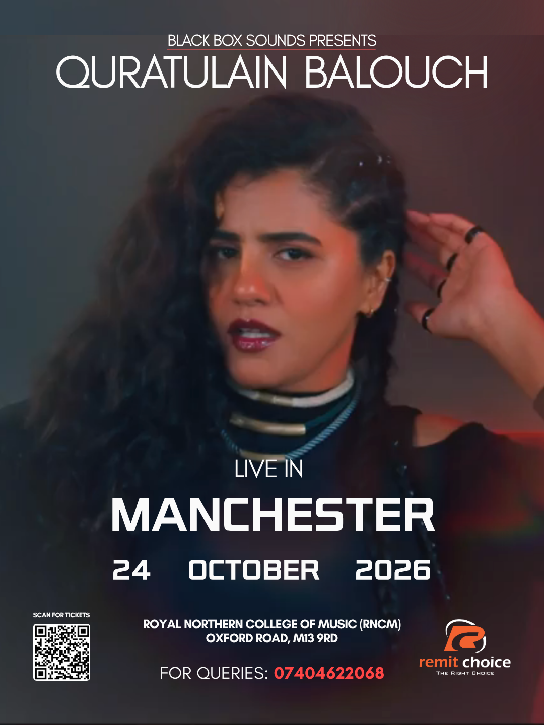 QB Manchester Tour 2026