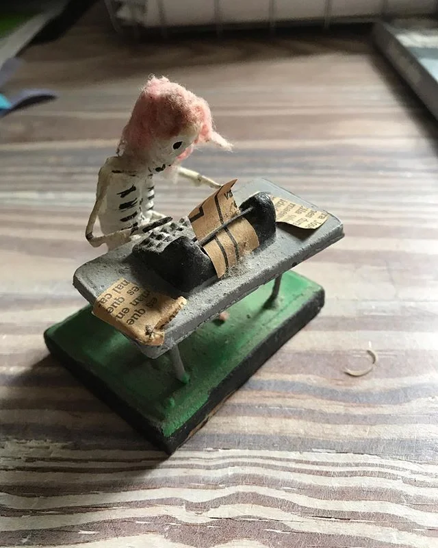 Keep writing though it can feel like death&mdash;and dying is part of writing: we must become dead to our fear, laziness, criticism, self-judgement&mdash;it is necessary to find the Truth, that is, Our Voice which runs through the plasma of our heart