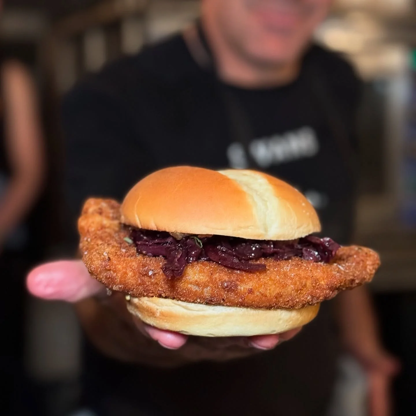 Come through for this baby &mdash; our Fresh Hop as F#%! beer festival (25 taps) is still happening so come on over, starting at 11am. 🙌🏻 

We have schnitzel sandwiches 🥪 plus so many more specials (until we sell out). See you soon! Cheers! 🍻 ✨ 
