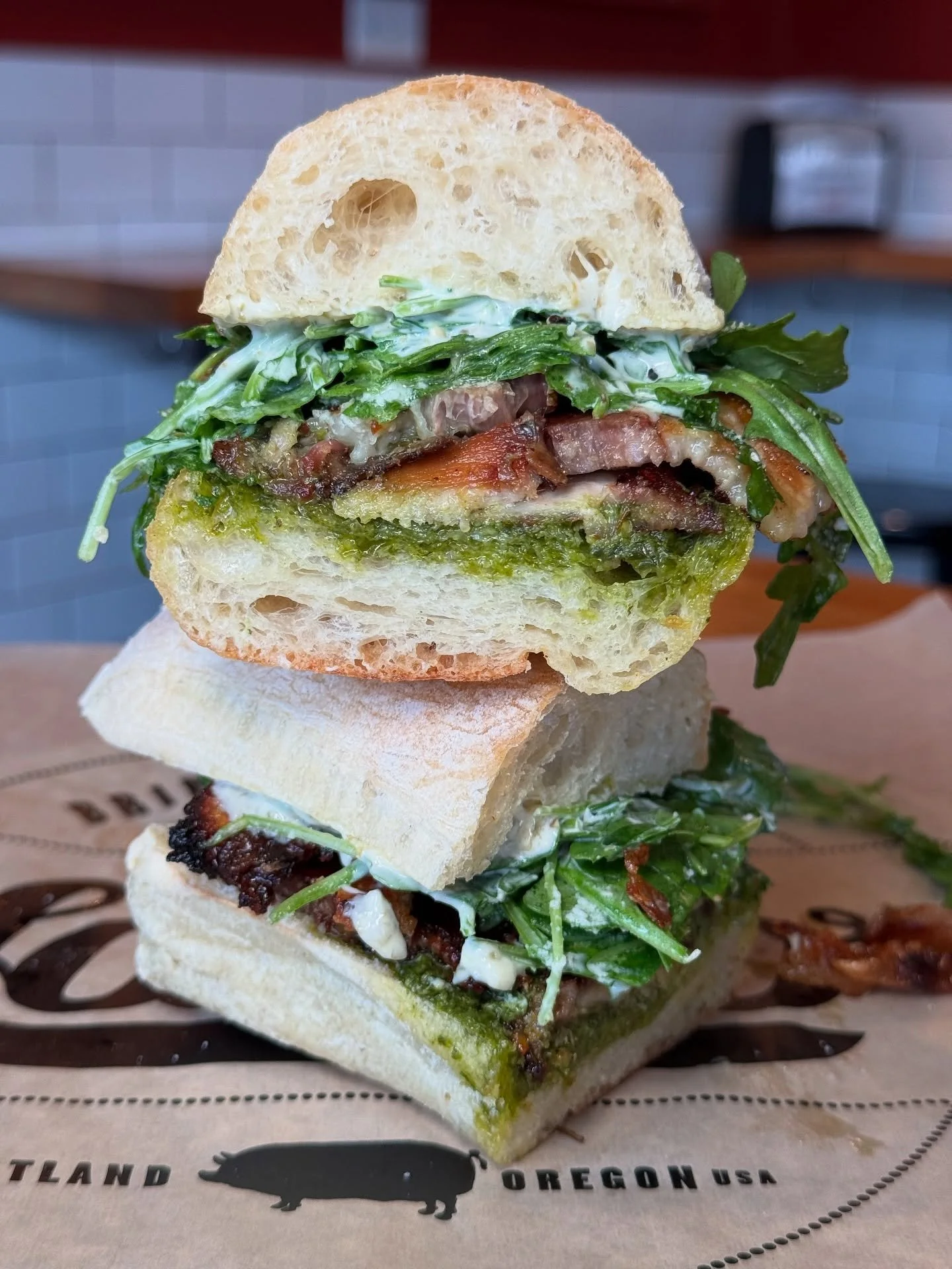 This beast of a sandwich 🥪 🐽 is calling your name. Our Porchetta is all dressed up with gremolata, caper mayo, parmesan, + arugula. Grab a beer and call it a day! 

It&rsquo;s a banger, and the perfect excuse to get out of the house, so come throug