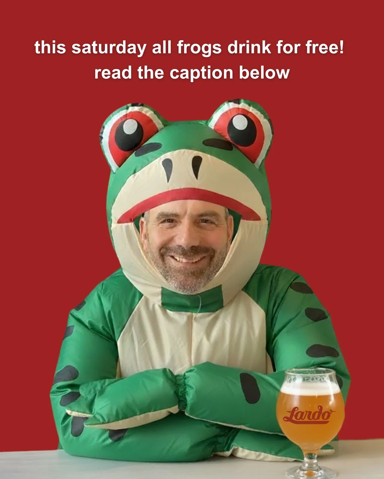 Ribbit ribbit! 🐸 We will be running a special this Saturday 10/18 for the &lsquo;No Kings&rsquo; movement. $3 beers all day if you dress up in an inflatable animal costume. And FREE beers for anyone dressed up as a frog. ✌🏻Come through and grab a b