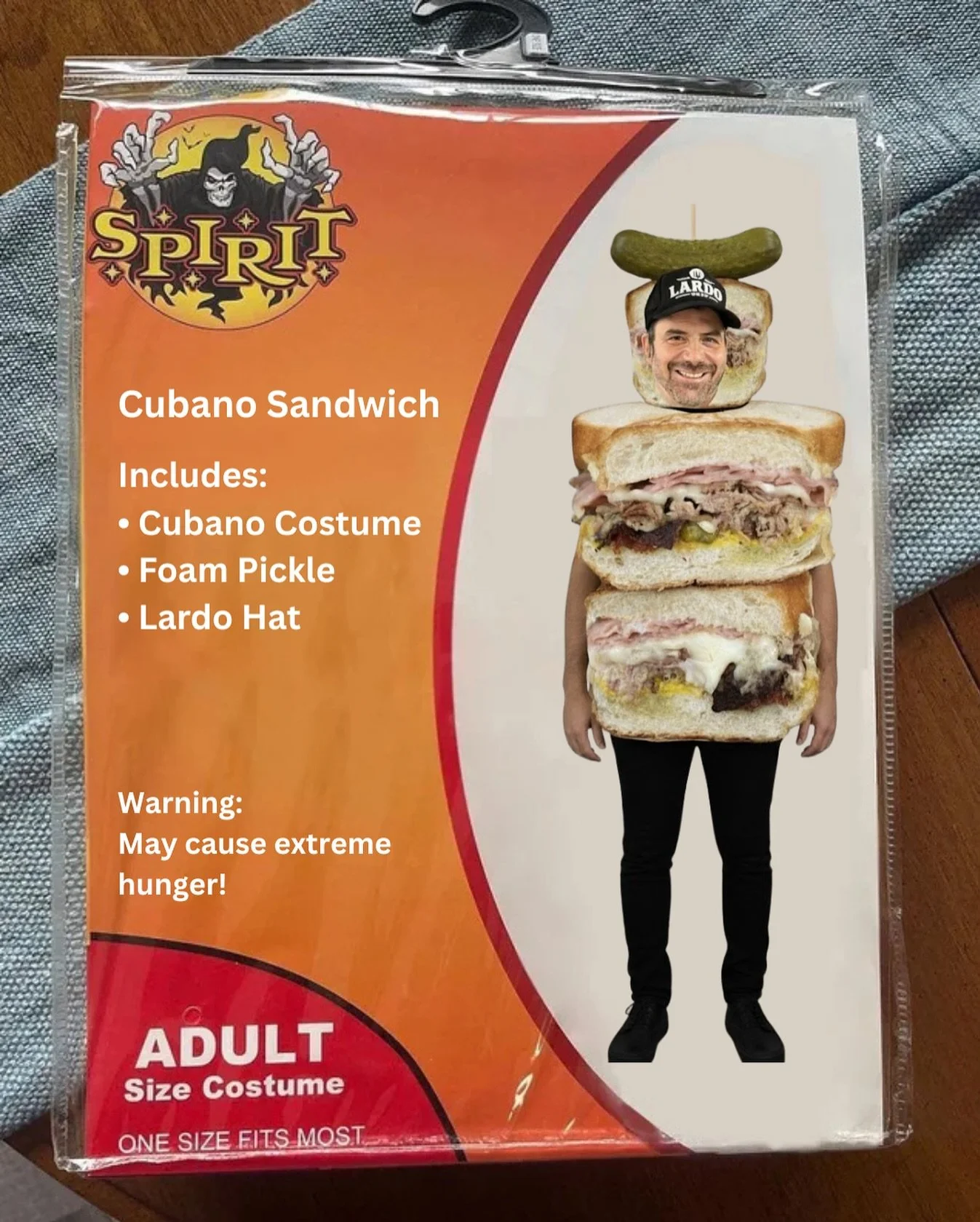 Do you need this costume?! You dooooo! 🤣 Happy Halloween from our team at Lardo to you! If you&rsquo;re looking for a last minute Halloween costume look no further than our Cubano Sandwich with a foam pickle. (this is a joke). 🥒 🥪 Stay safe and ha