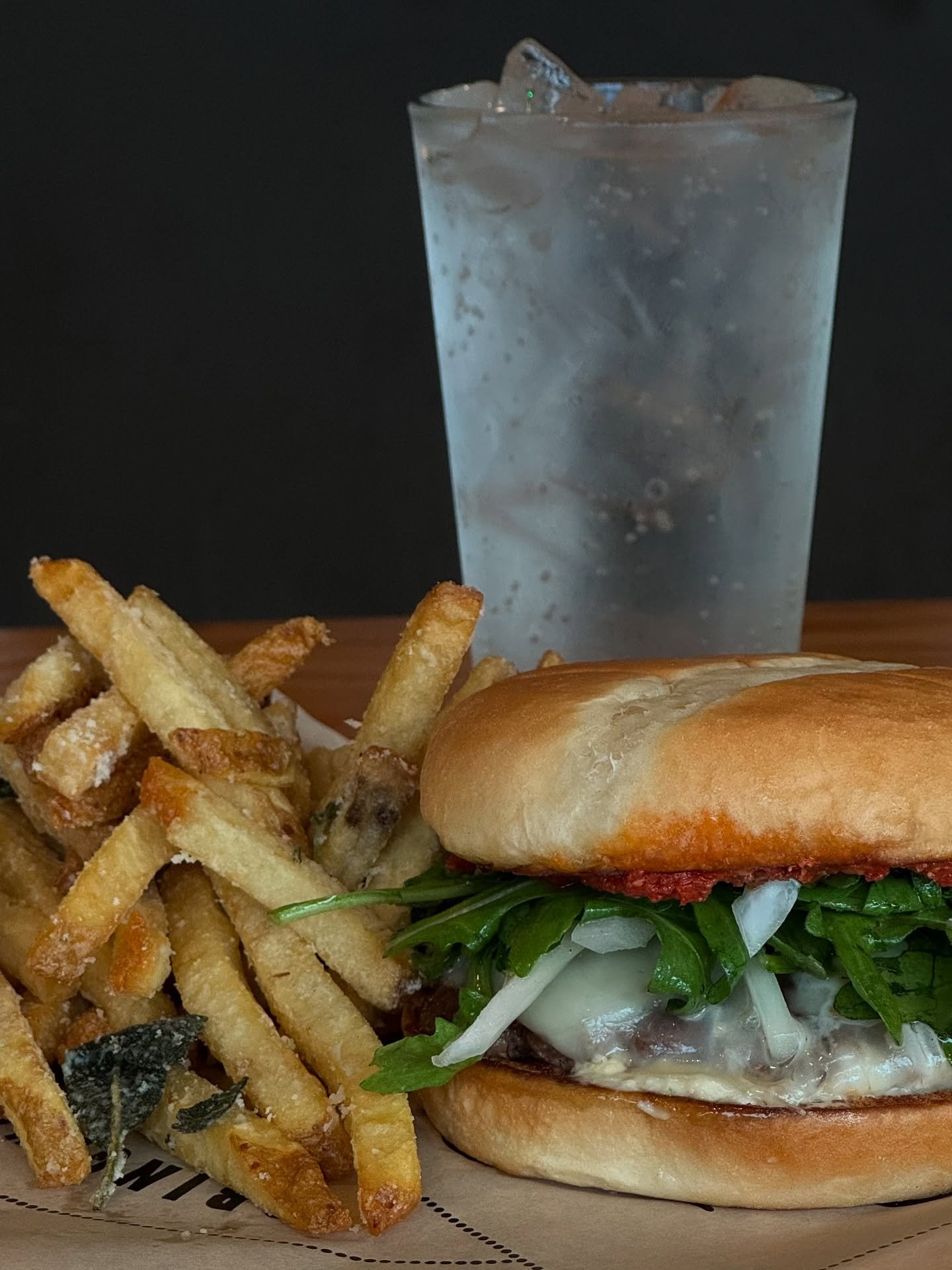 🌟 Happy Monday, Burger Lovers! 🌟 We&rsquo;ve got a little lunchtime treat to brighten your day, our $15 burger, fry, and drink combo! 🍔🍟🥤✨ Swing by 12pm&ndash;3pm any day for some midday deliciousness!

Our burgers switch things up every month o