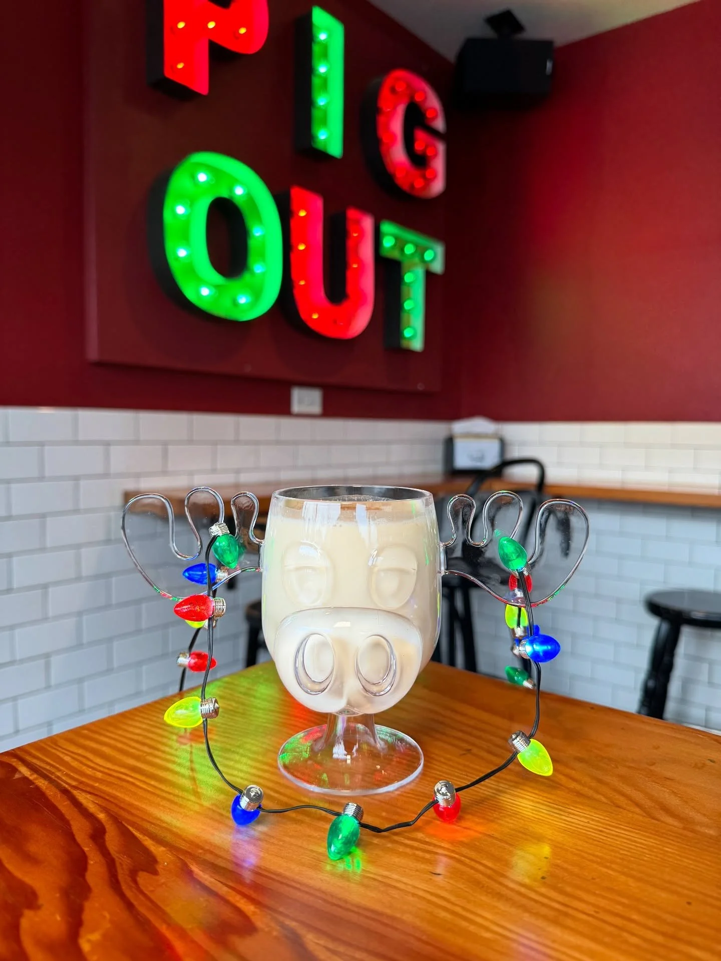 Cousin Eddy&rsquo;s Eggnog is in the house!! It even comes in a cute moose 🫎 cup, you get to keep and take home! This is your mid-week reminder to come in and get some holiday nog, we are open until 10pm tonight! 🥚 ✨ 🌲 
&bull;
&bull;
&bull;
#pdxno
