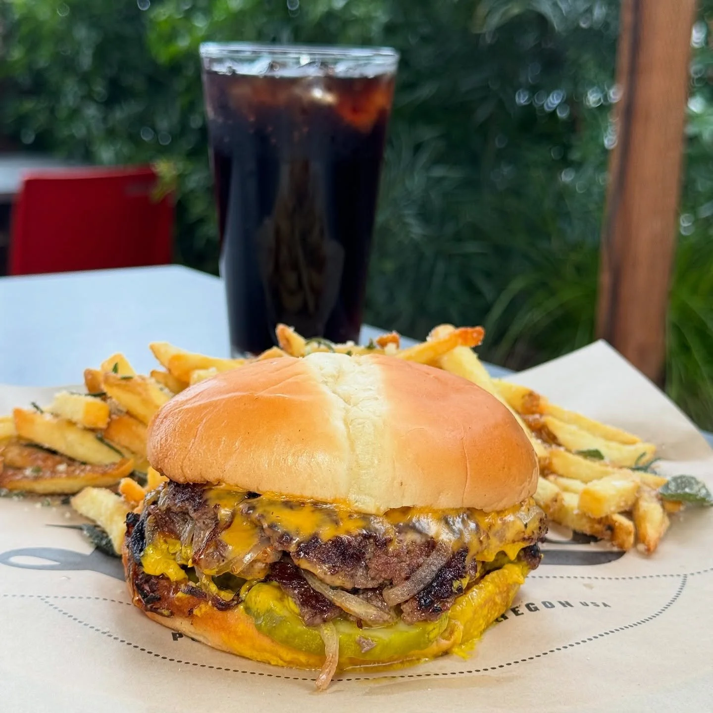 Thank us later! That lunch rush special is really calling your name! 📣 👀 12pm&ndash;3pm daily, grab our monthly burger, fries and a soda! 🍔 🍟 🥤 For only $15! 

FRIENDS, whatever your lunch plans are, cancel them ❌😌 and come hang with us at Lard