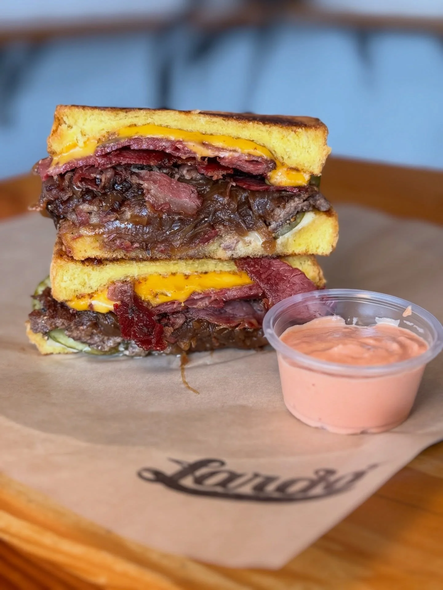 I don&rsquo;t know who needs to hear this, but this bad boy is waiting for you at 11am! 🤤🍔

The St. Patty Melt, melty, toasty, and ready to fix your Monday real quick.

And if that&rsquo;s not enough motivation, swing by 12&ndash;3pm for the lunch 