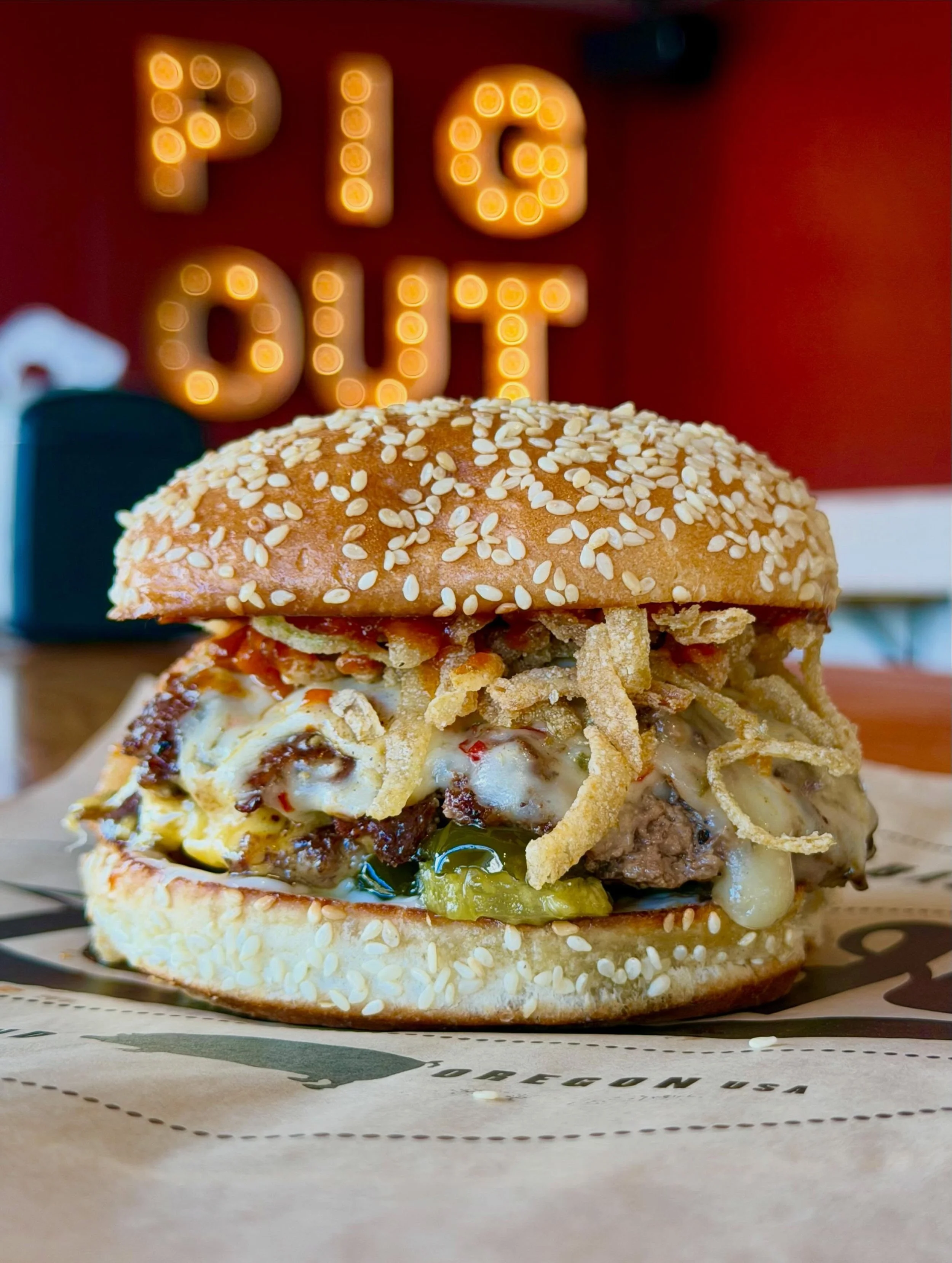 ITS THE 15TH OF THE MONTH, DO YOU KNOW WHAT THAT MEANS ??!! 

New Burger on the Menu! 🍔🤯

The Westside Cowboy! 
With double smash burgers, American &amp; pepperjack cheese, spicy BBQ sauce, bread &amp; butter jalape&ntilde;os, and crispy onions! 

