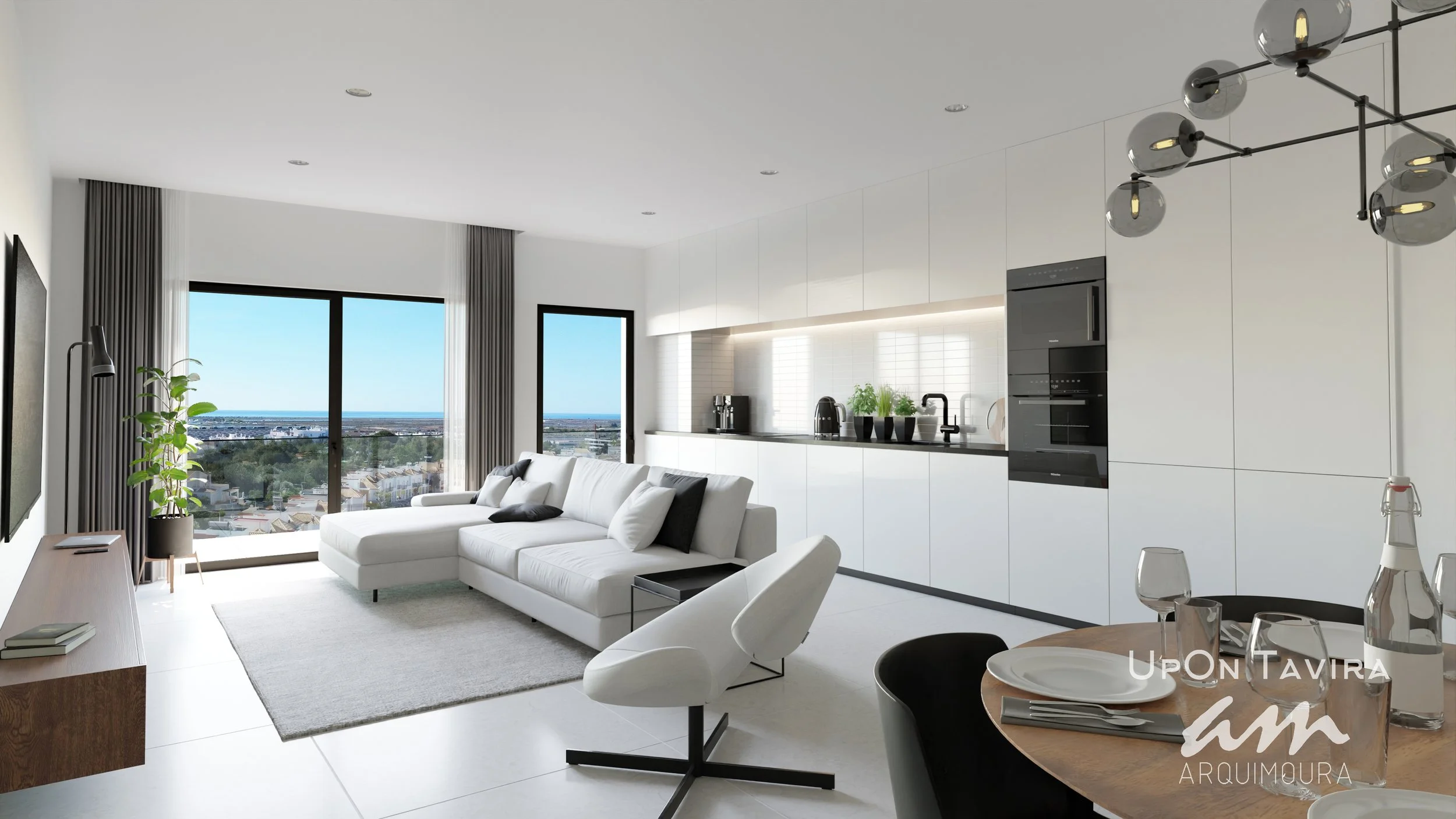 Sala/Cozinha Tavira Lounge/Kitchen