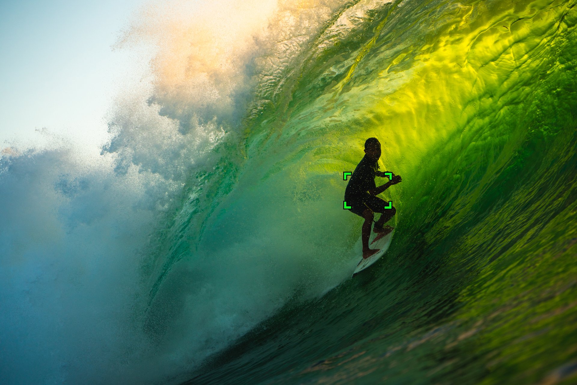 Mega Semadhi barrel surf photo by Matt Power