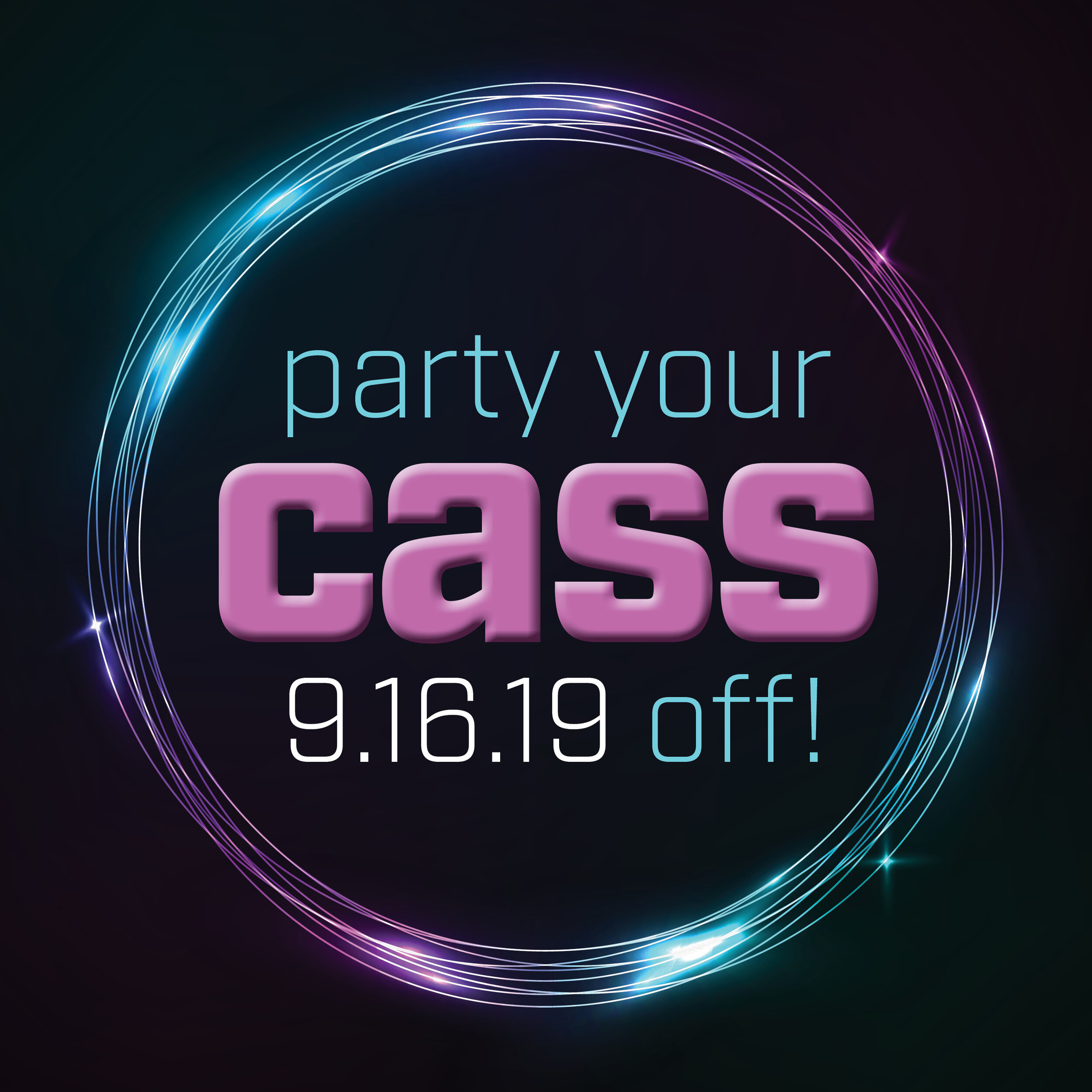 Party your Cass off logo