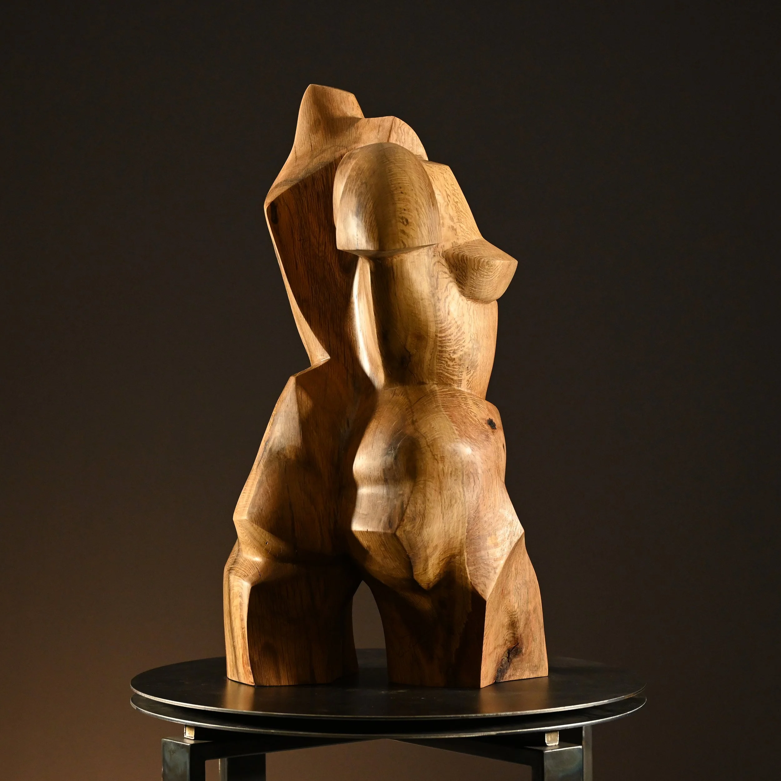 KellyRobert_Stepping Into Sovereignty.2026.Oak Wood.70x39x33cm(.5).jpg